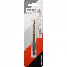 YATO Burghiu pentru metal cu prindere HEX 1/4&quot..